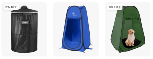 Portable Foldable Privacy Tent